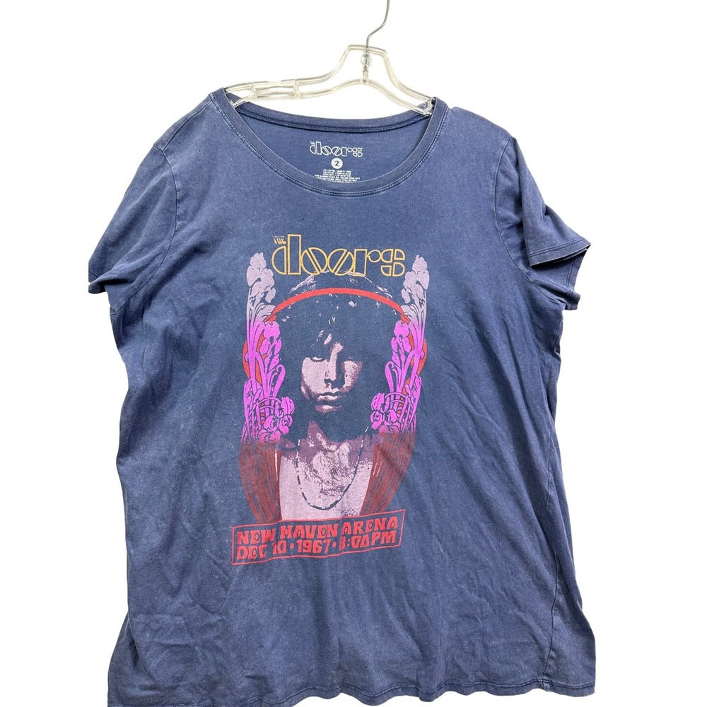 Retro The Doors‎ New Haven Arena Dec. 10 1967 T-Shirt, Jim Morrison, Size L/XL